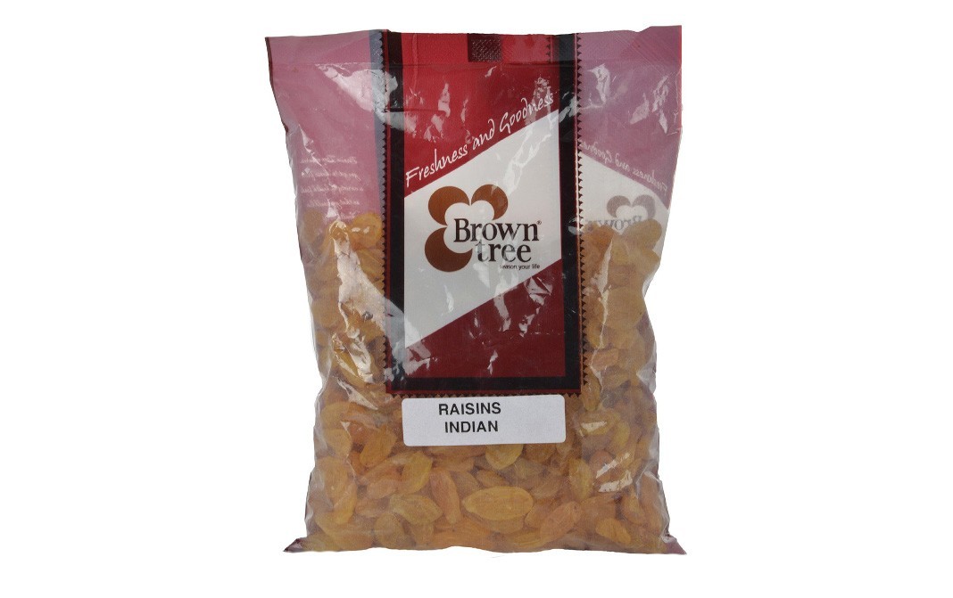 Brown Tree Raisins Indianfg    Pack  500 grams
